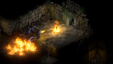 Diablo 2 resurrected oheň