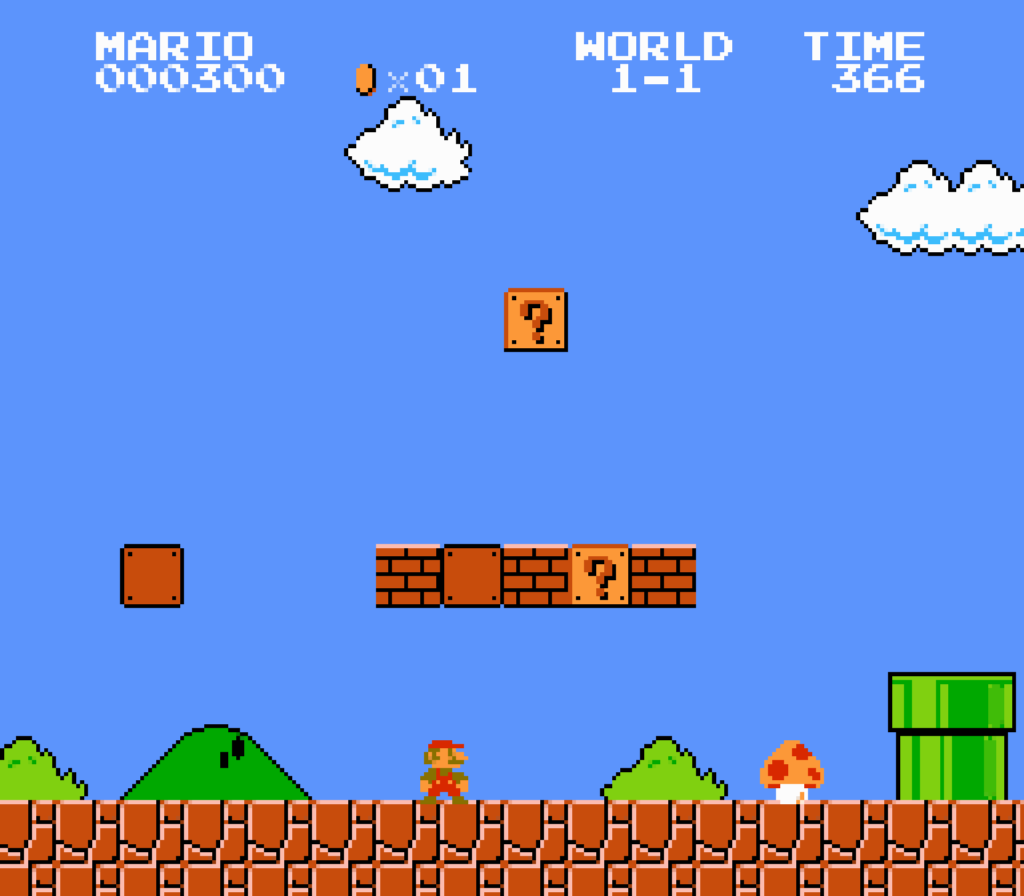Herní Historie #1 Super Mario Bros World 1-1