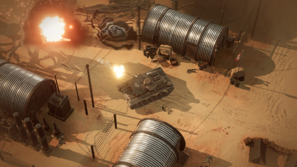 Commandos Origins - tank