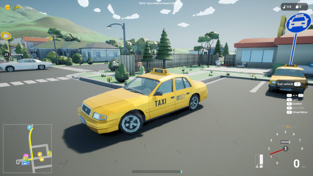 Motor Town Behind the Wheel - taxi