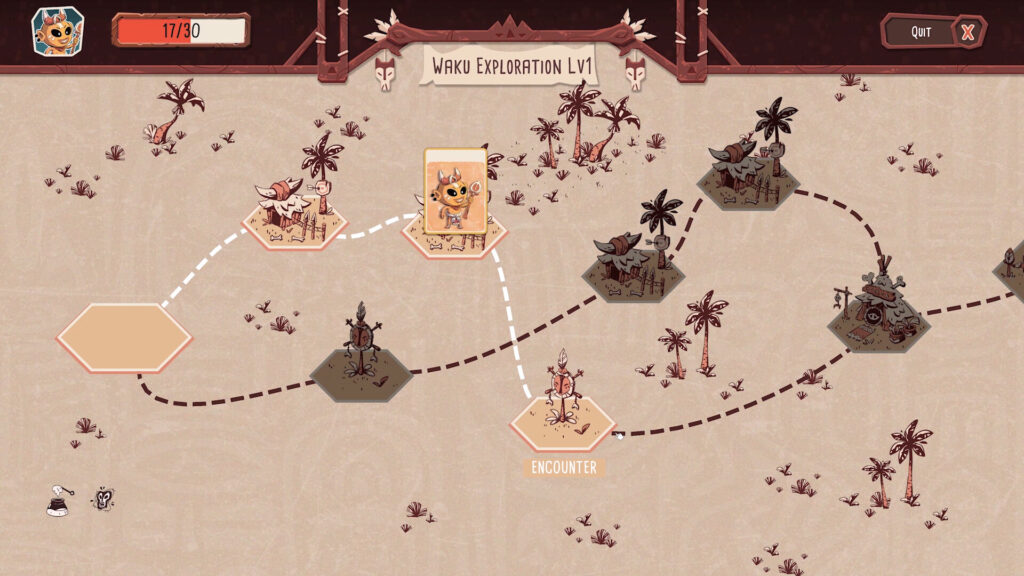 Kaya’s Prophecy - mapa