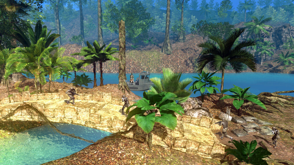 Operation Warcade VR - řeka