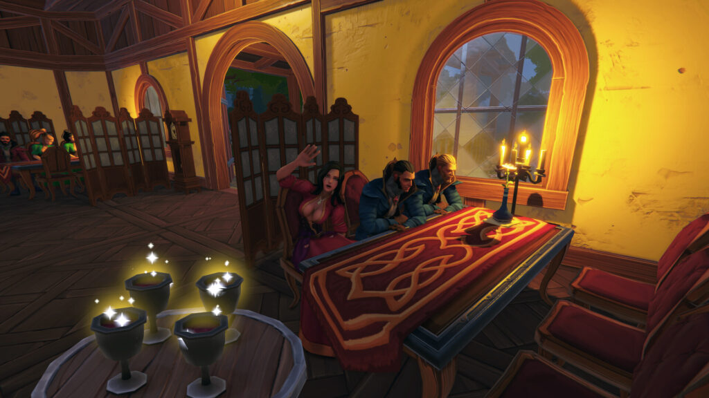 Tavern Manager Simulator - návštěvníci v hospodě