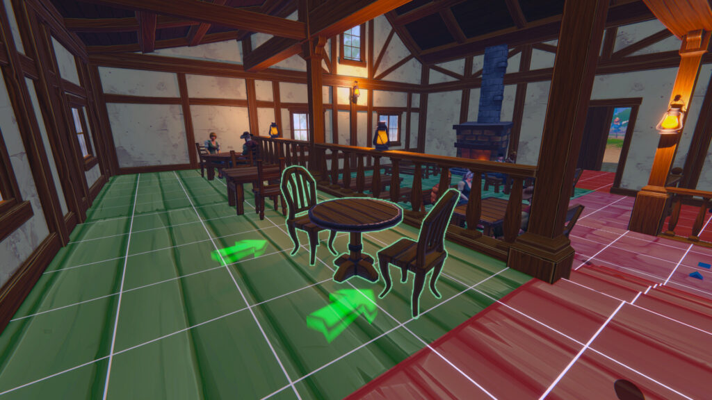 Tavern Manager Simulator - pohyb nábytku