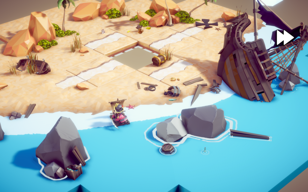 Tile Tales Pirate - ztroskotání