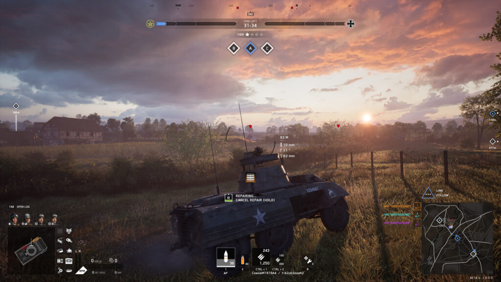 Call to Arms Panzer Elite - gameplay