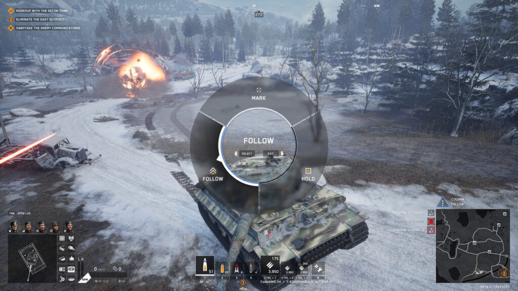 Call to Arms Panzer Elite - rozkazy