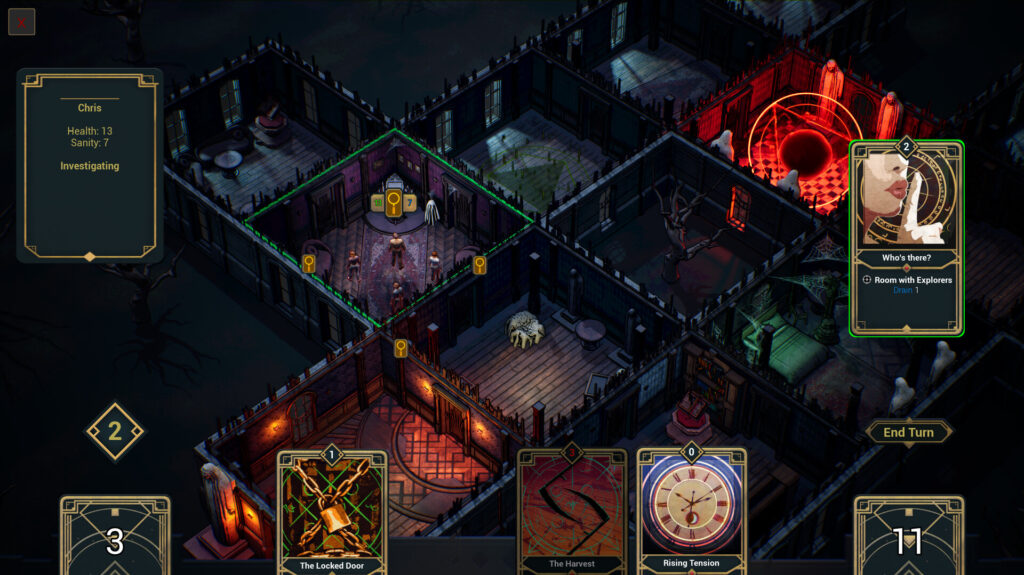 Deck of Haunts - místnosti