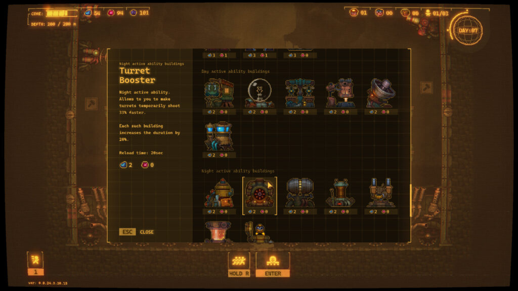 Drill Core - nástroje