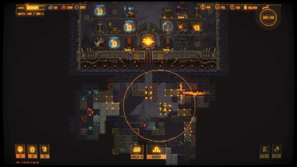 Drill Core - podzemí