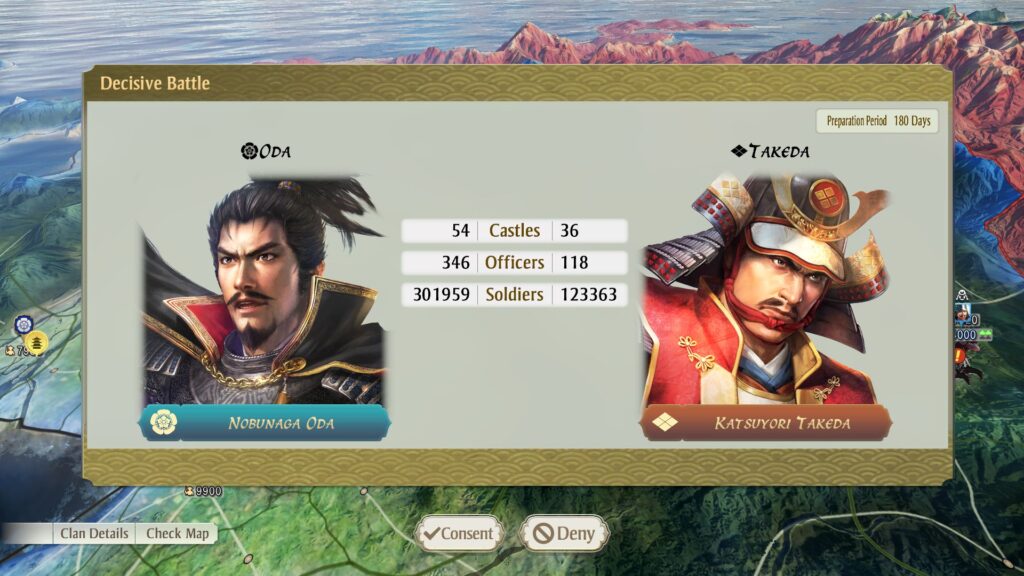 Nobunagas Ambition Awakening Complete Edition - medailon bitvy