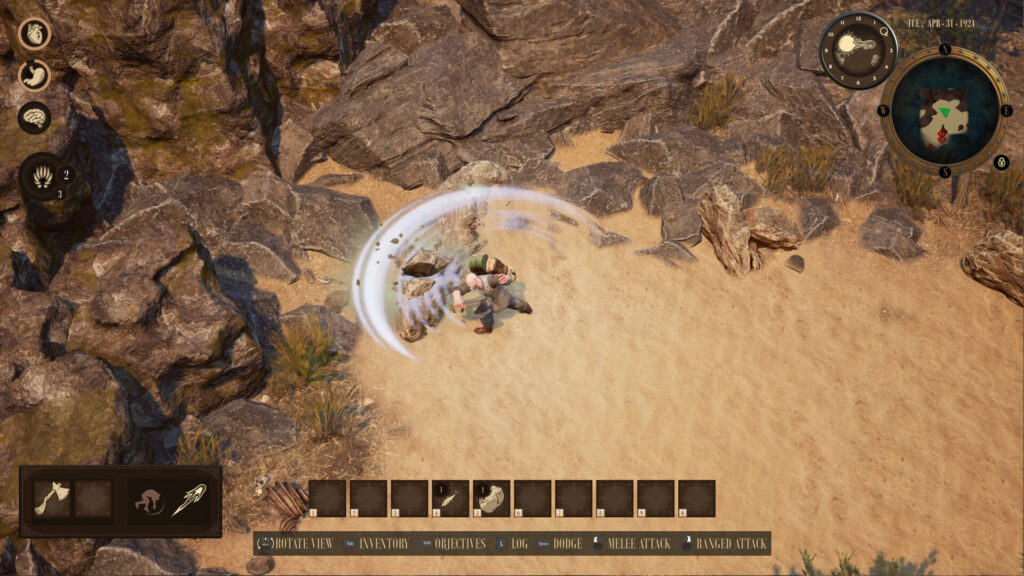 RailGods of Hysterra - poušť