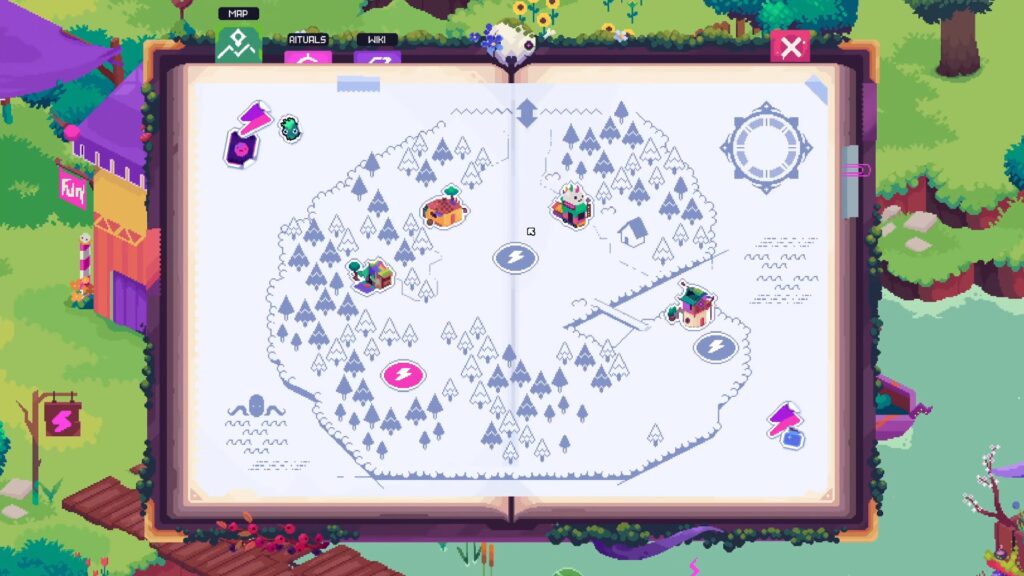 Ritual of Raven - mapa