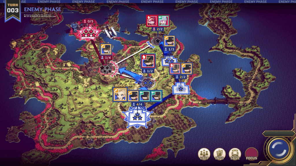 The Great Villainess Strategy of Lily - herní mapa