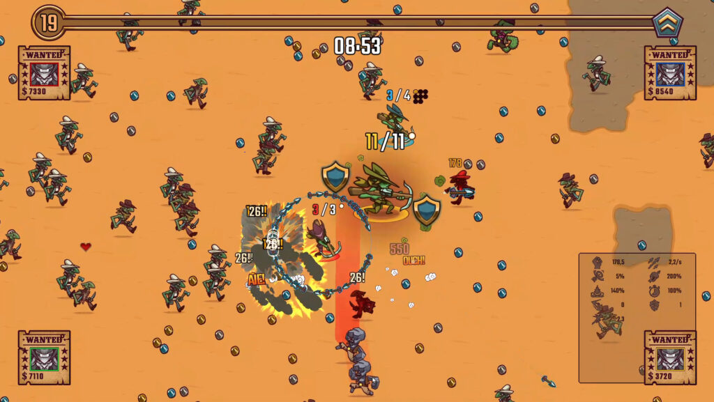 Bounty of One - bitka