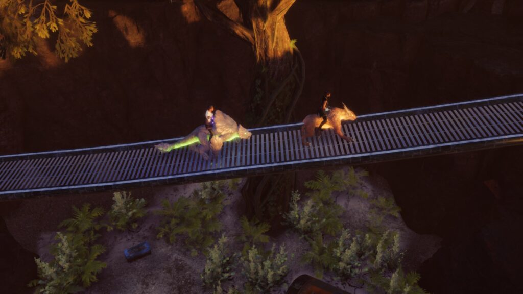 Coridden - na mostě