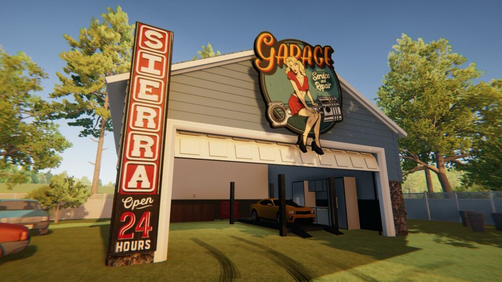 Estate Agent Simulator - garáž