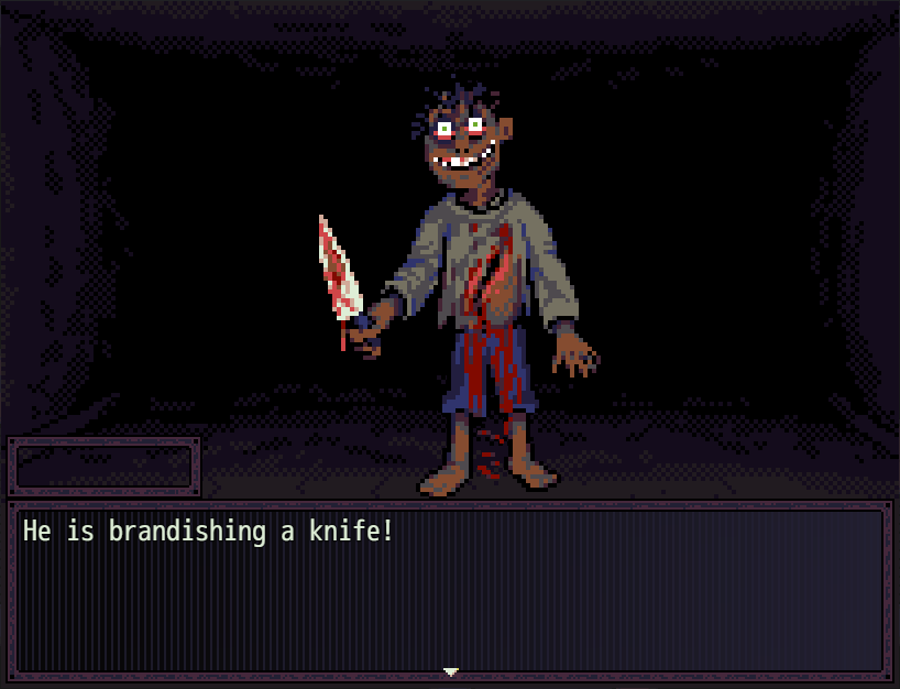 Look Outside - nůž