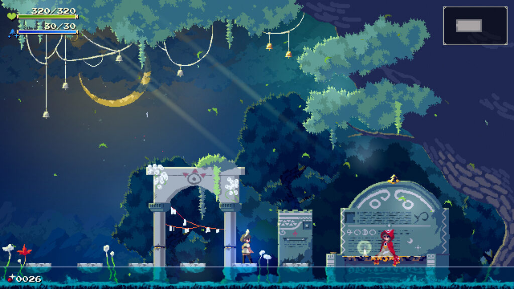 Momodora Moonlit Farewell - hrobka