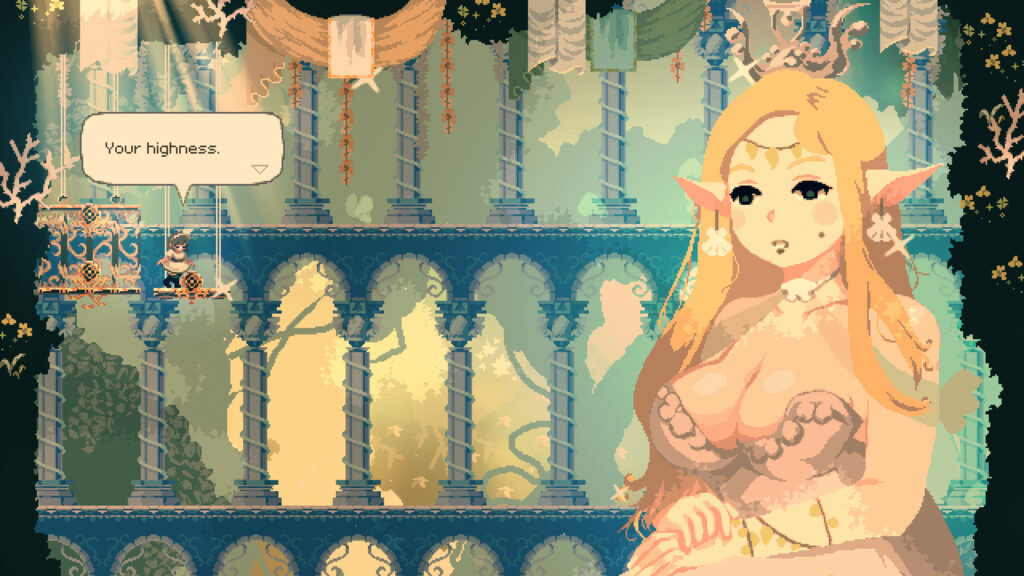 Momodora Moonlit Farewell - nymfa