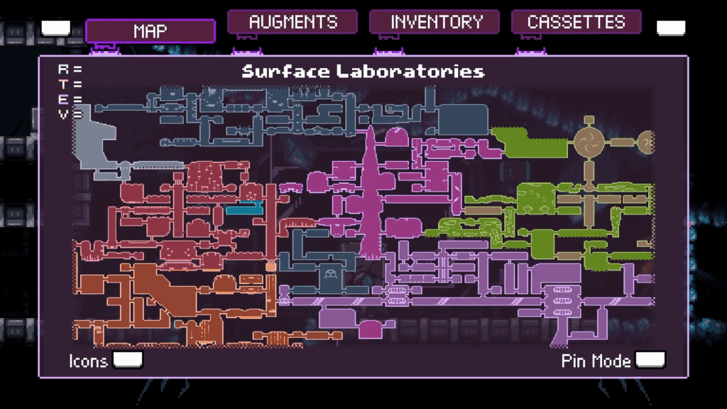Rebel Transmute - mapa