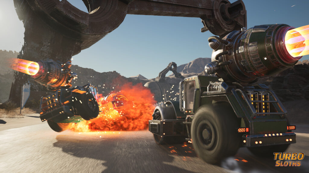 Turbo Sloths - výbuch