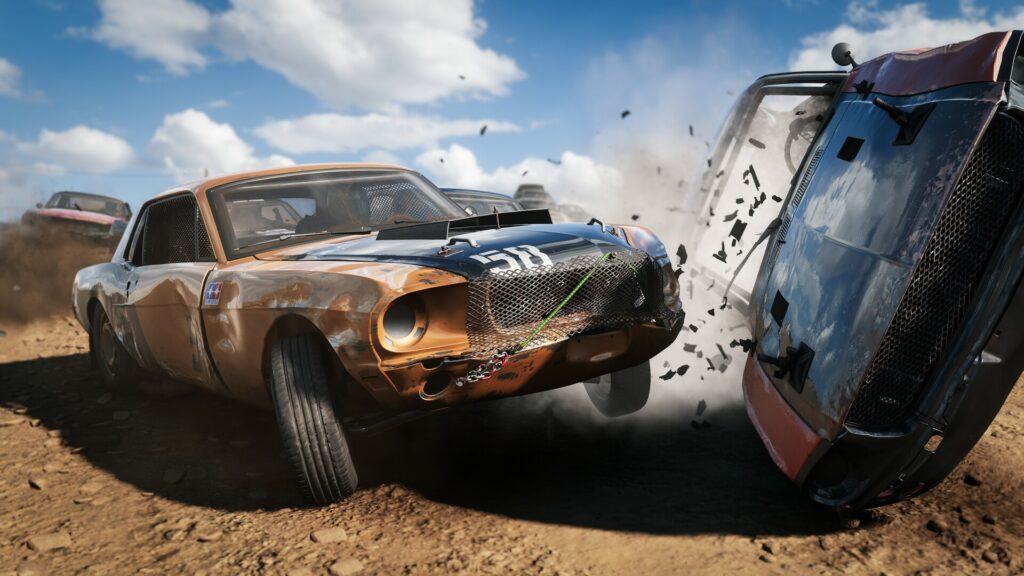 Wreckfest 2 - srážka