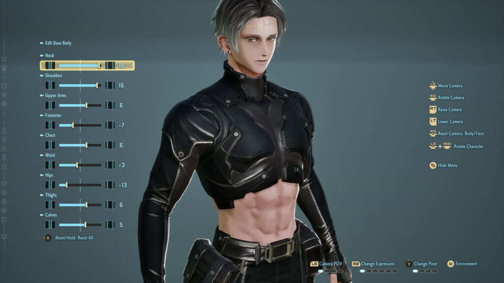 Code Vein II - tvorba postavy