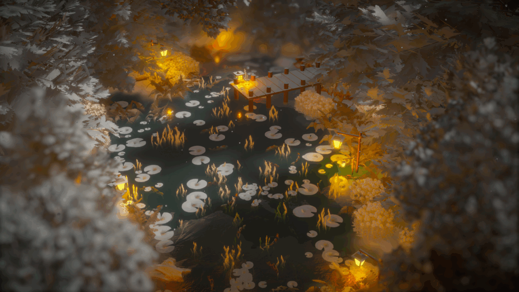 Dream Garden - jezírko