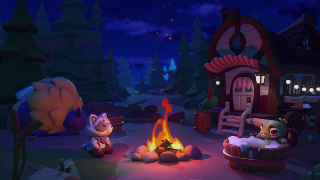 Cozy Caravan - ohýnek