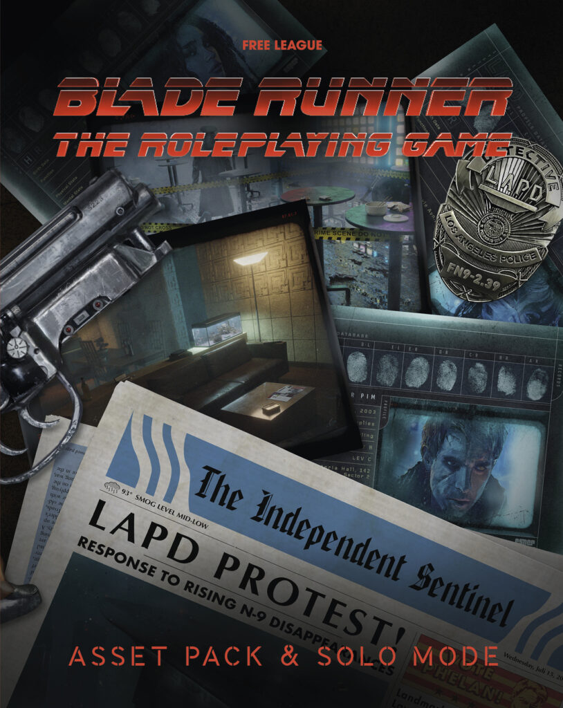 Blade Runner – The Roleplaying Game - asset pack a solo mode