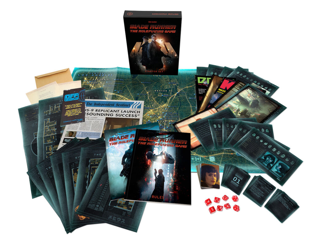 Blade Runner – The Roleplaying Game - obsah starter setu