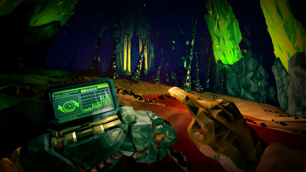 Deep Rock Galactic Rogue Core - navigace