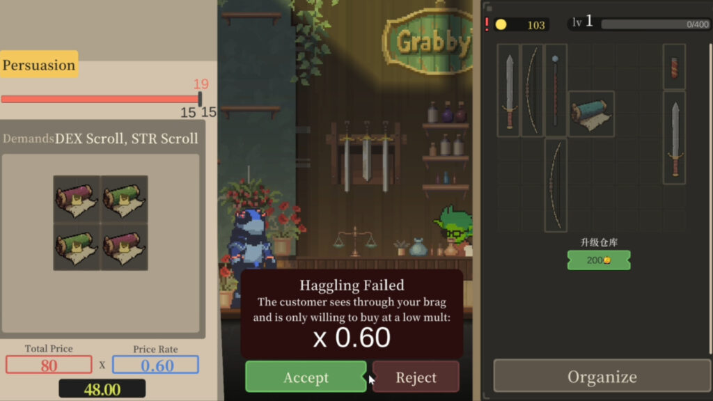 Goblin Vyke The Thief Tycoon - smlouvání