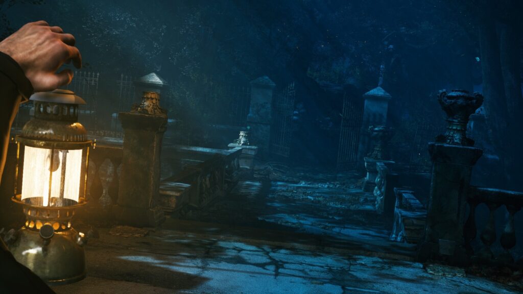 The Last Case of John Morley - hřbitov