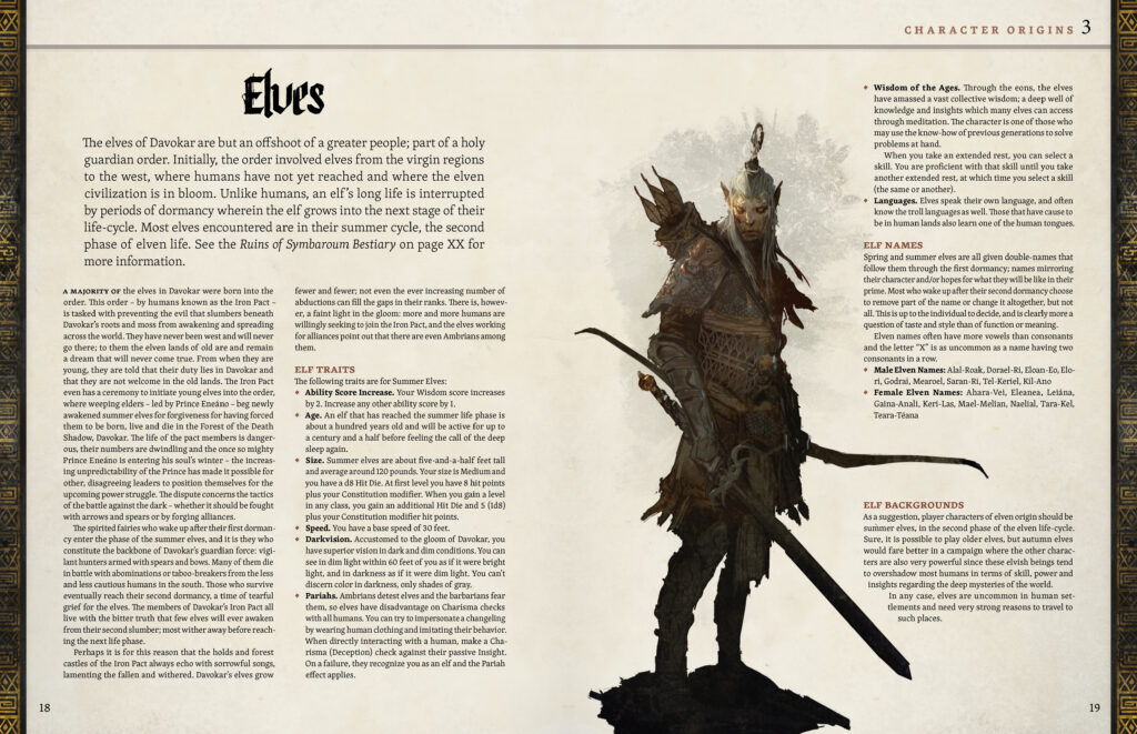 Ruins of Symbaroum - elfové
