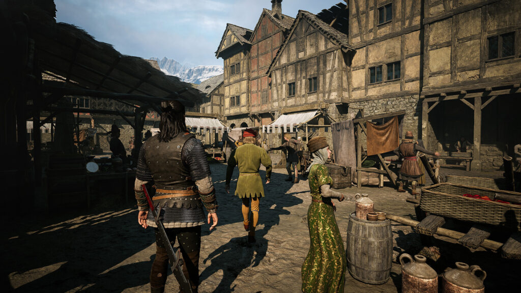 The Blood of Dawnwalker - město